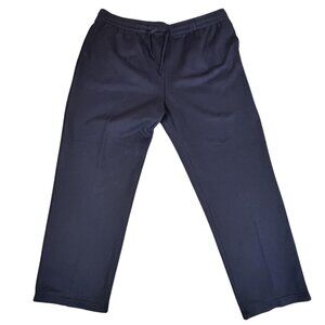 Tek Gear Mens 3XL Tall Sweatpants Navy Ultrasoft Fleece Straight Leg Drawstring